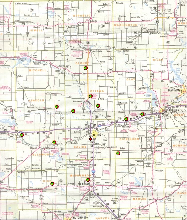 Salina Map Image